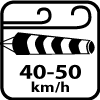 resistenza vento max 40-50